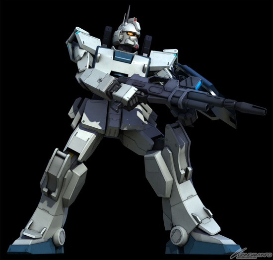 Mobile Suit Gundam Battle Operation Gundam Ez8 and Gouf Custom