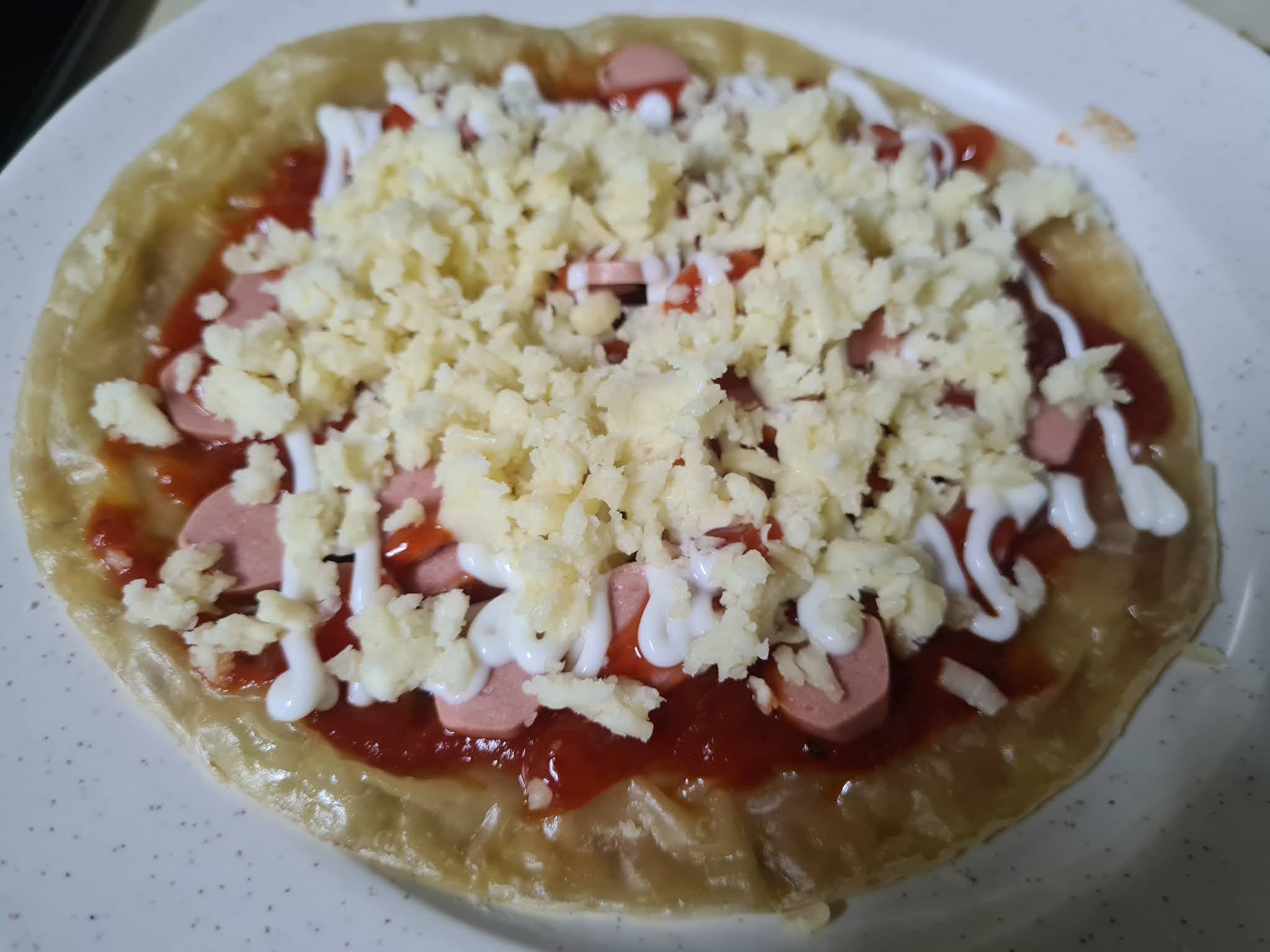 Roti Canai Pizza Air Fryer