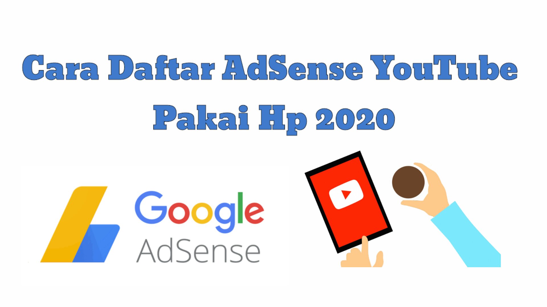daftar adsense youtube di hp 2020