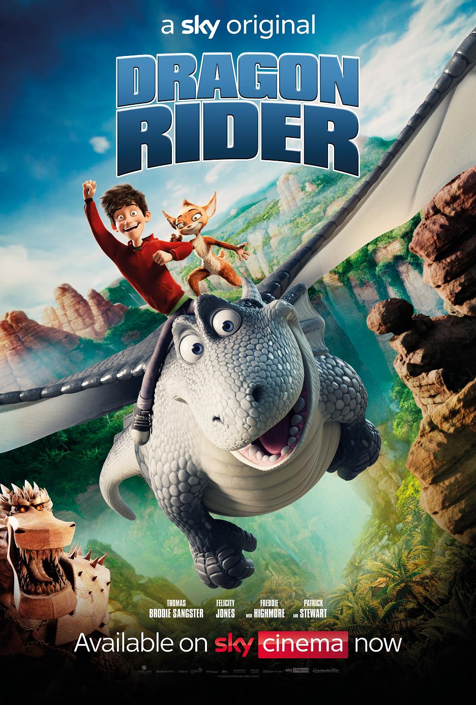 HOLLYWOOD SPY: SKY RELEASES TRAILER FOR ANIMATED ADVENTURE DRAGON RIDER