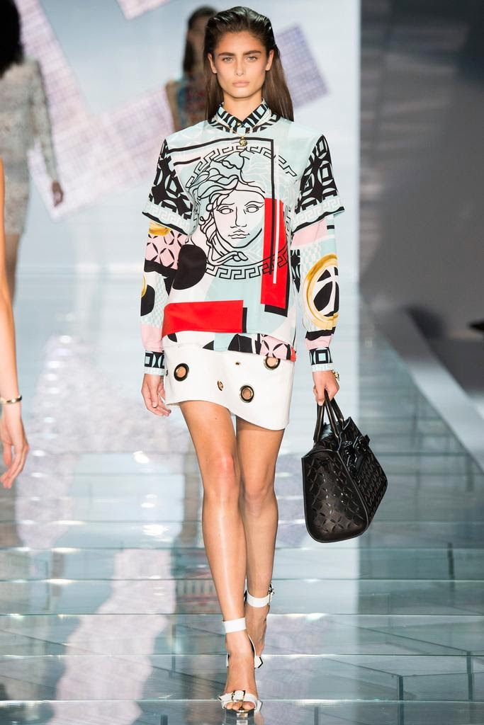 Nicola Loves. . . : The Collections: Versace Spring 2015