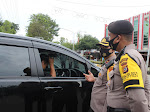  TNI-Polri Serta Satpol PP Razia Masyarakat Tidak Pakai Masker di Kota Langsa