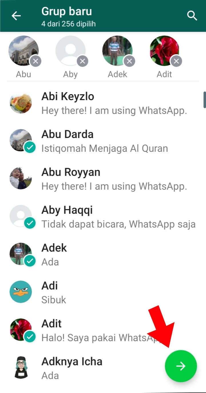 Cara membuat grup wa Cara membuat grup wa