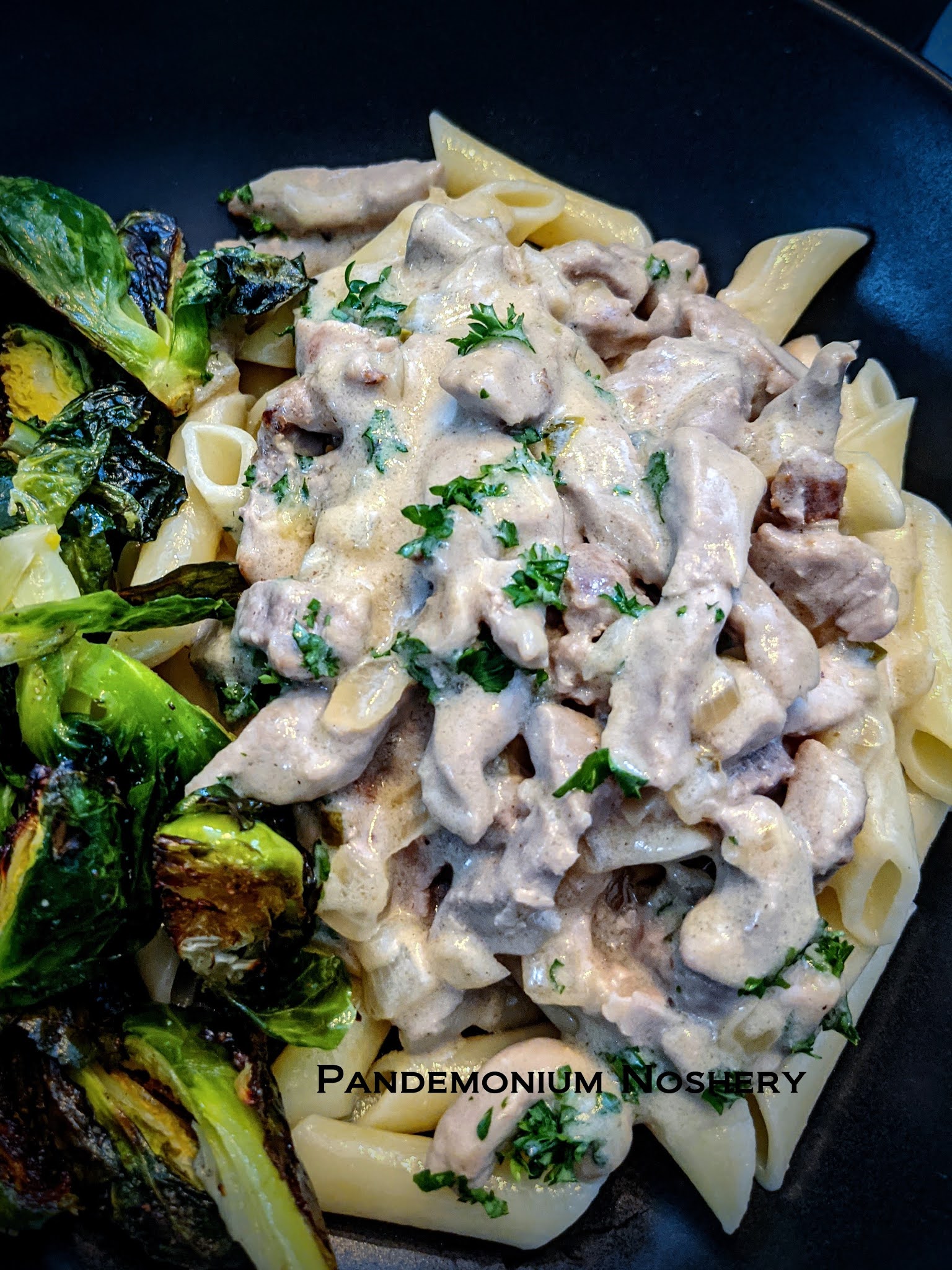 Kurzemes Stroganovs Latvian Pork Stroganoff