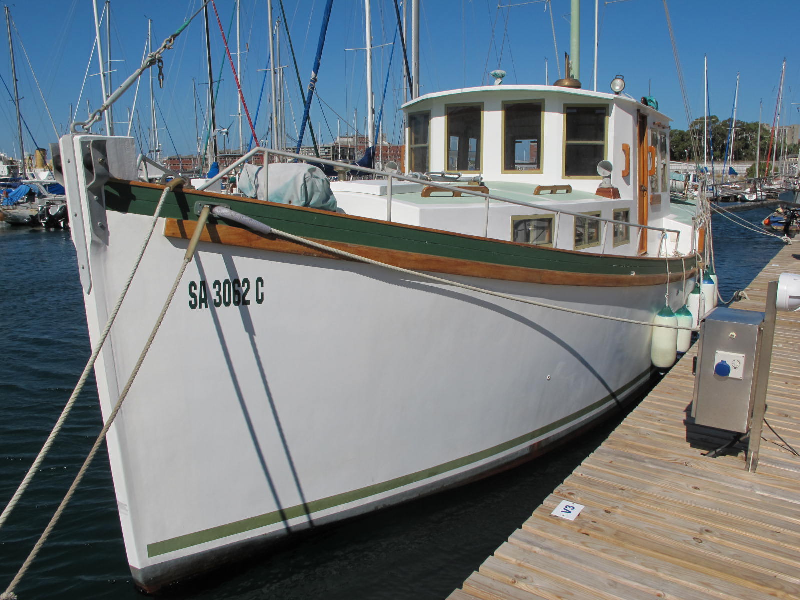 ckd boats - roy mc bride: diesel duck 38,its one of ours!