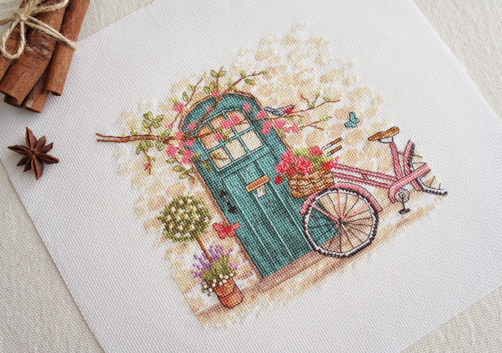 вышивка на кухню в стиле прованс