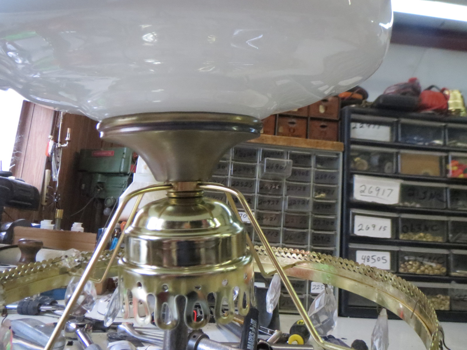 Lamp Parts and Repair Lamp Doctor Broken Glass Bottom On GoneWith