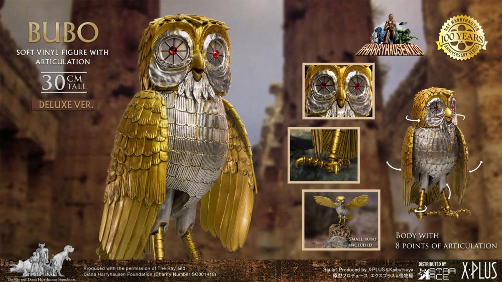 Super Punch: Life-sized and articulated Bubo the Owl figure (Clash of the  Titans)