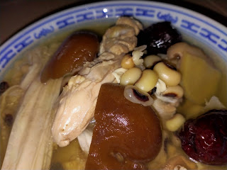 Cooking Pleasure-Black Eyed Peas, Fuchok and Chicken Soup