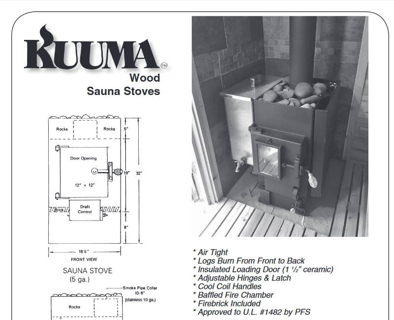 Outdoor Sauna Build How I Built My Wood Fired Sauna Sauna stove installation instructions