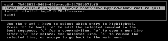 Recover or Reset Linux Password - entering GRUB Recover or Reset Linux Password - entering GRUB