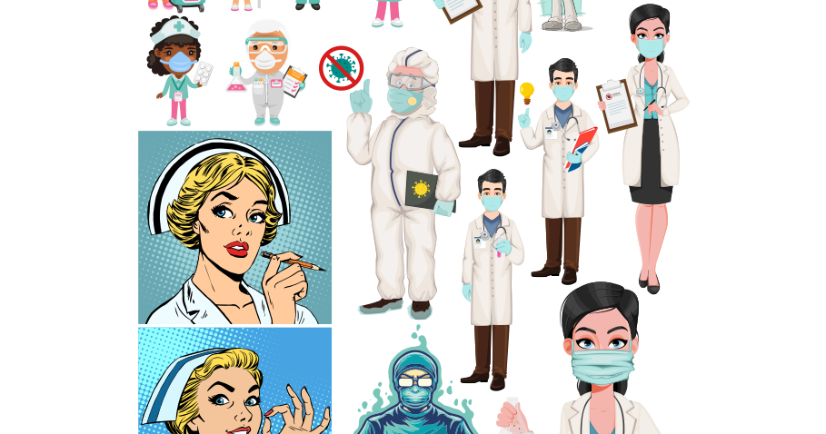 Corona Doctor Vector - All Free Vector