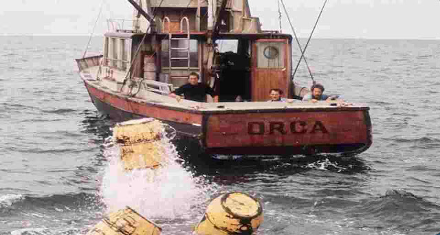 What is the name of Quint’s shark-hunting boat in Jaws?