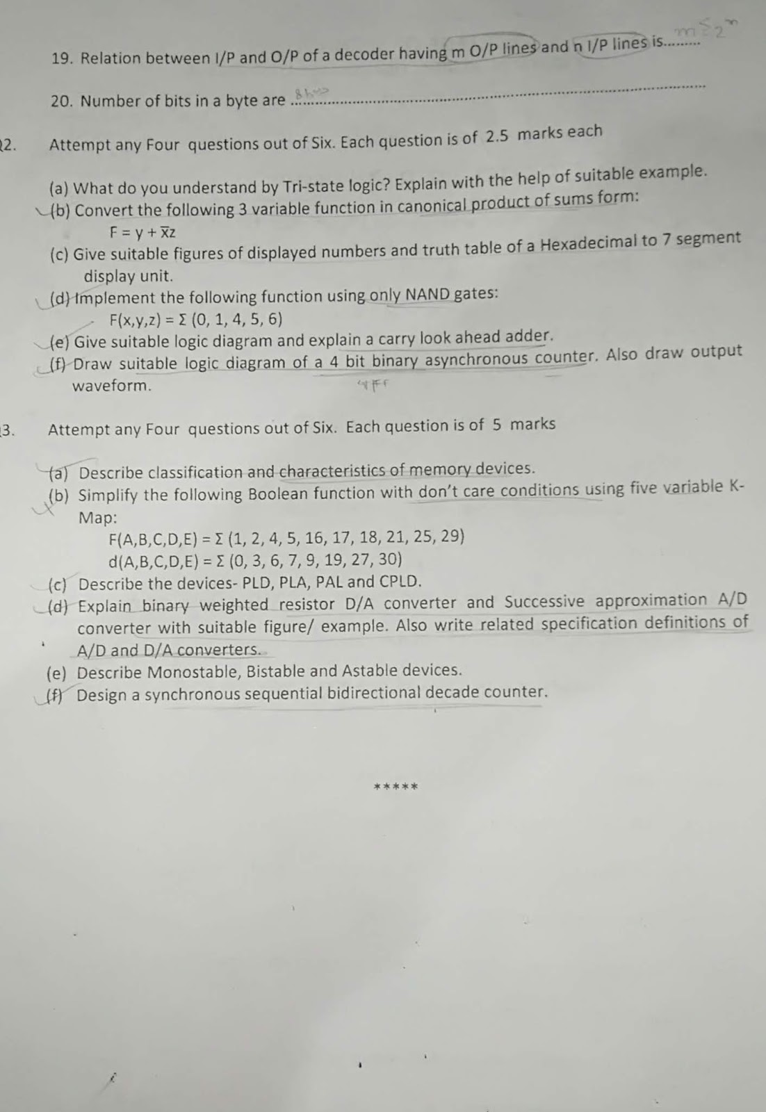Digital Electronics Final