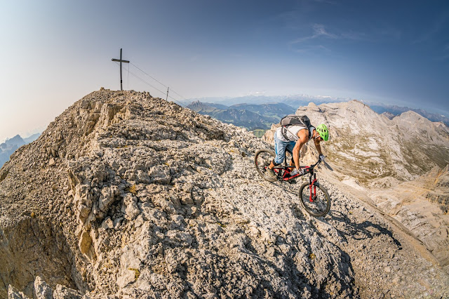 Mountainbike Tour Dolomiten Piz Lavarela 3055 m s.l.m. Sennes/ Fanes