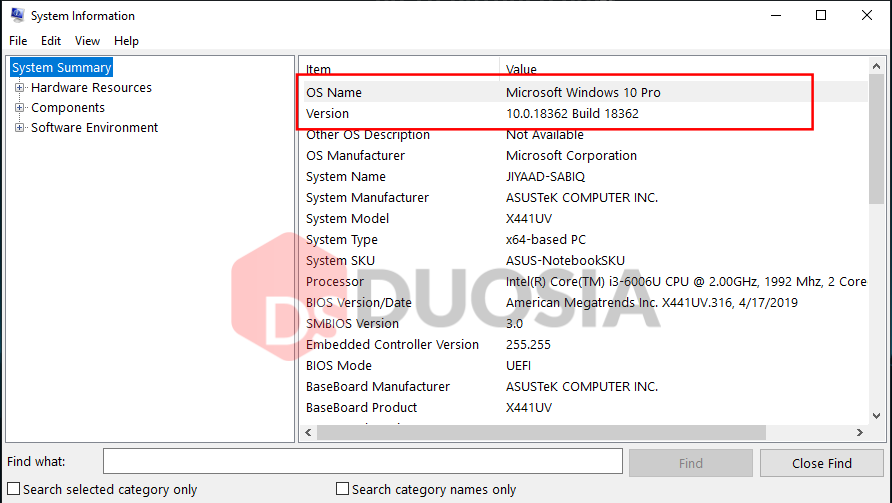 6 Cara Mengetahui Jenis Dan Versi Windows 10 Yang Digunakan