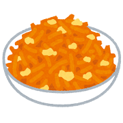 にんじんしりしりのイラスト