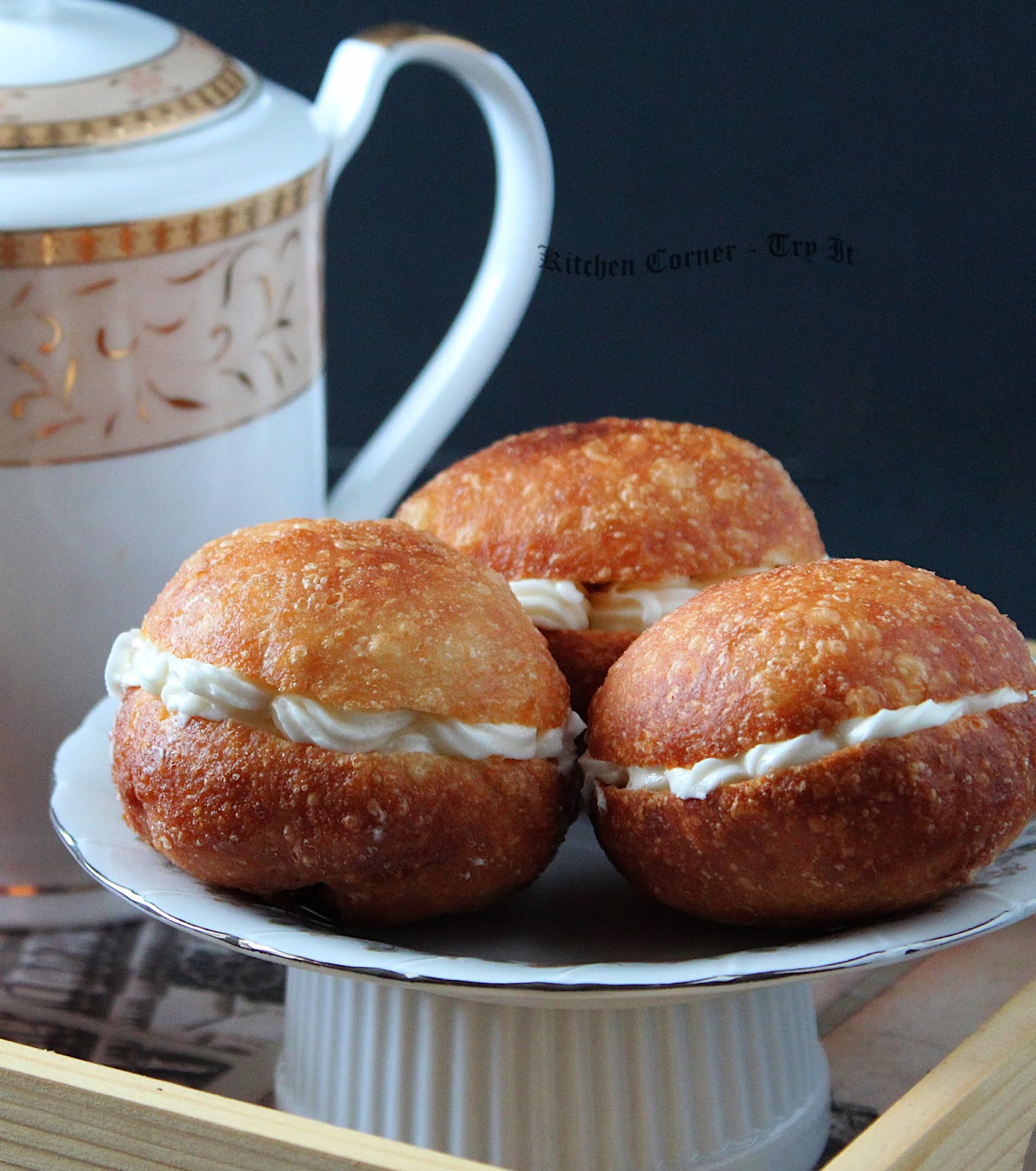 Butter Bun/ Cream Bun- Kerala Bakery Style