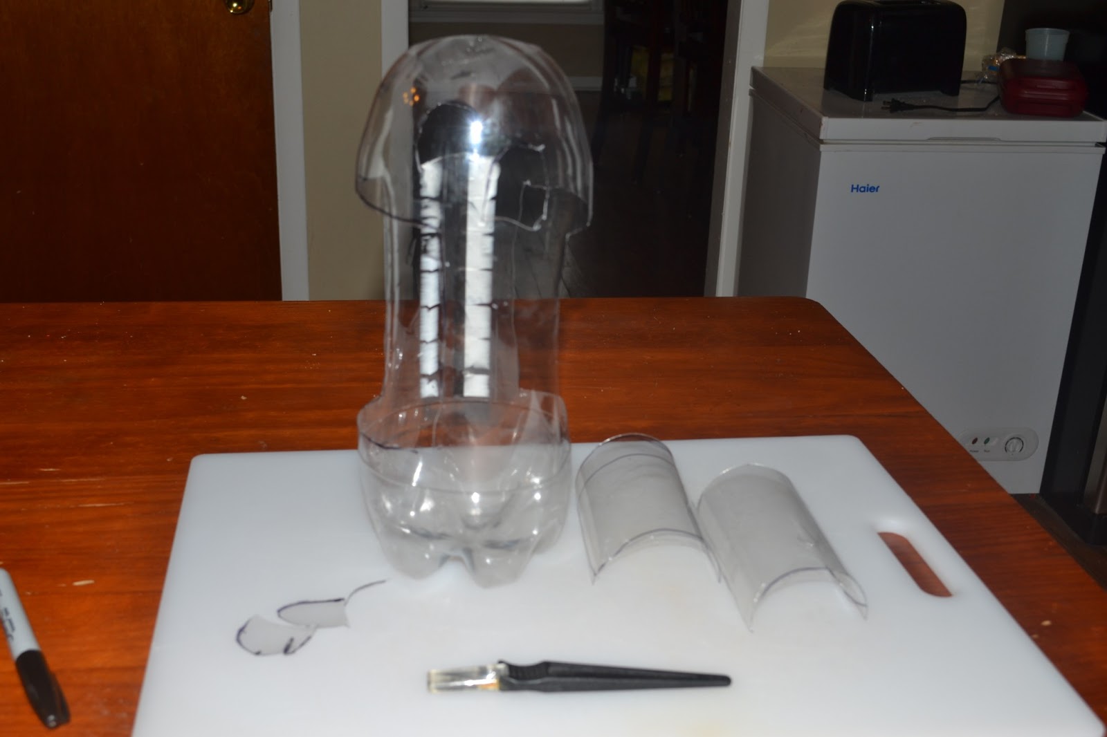 The Upcycling Nanny Upcycled Plastic Bottle Drip Catcher and Faucet Basket