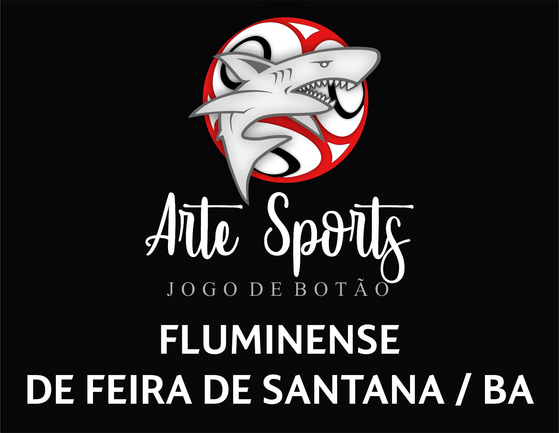 A ARTE NO BOTÃO FLUMINENSE de FEIRA de SANTANA BA