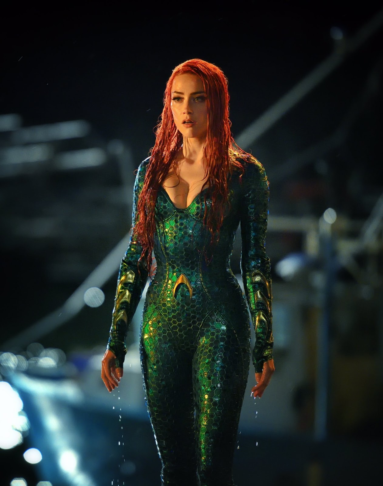 Amber Heard Divulga Foto Nos Bastidores De Aquaman Geekblast