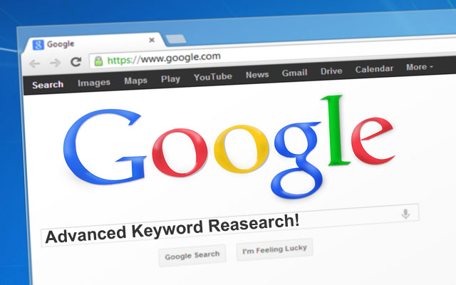 Google advanced keyword research
