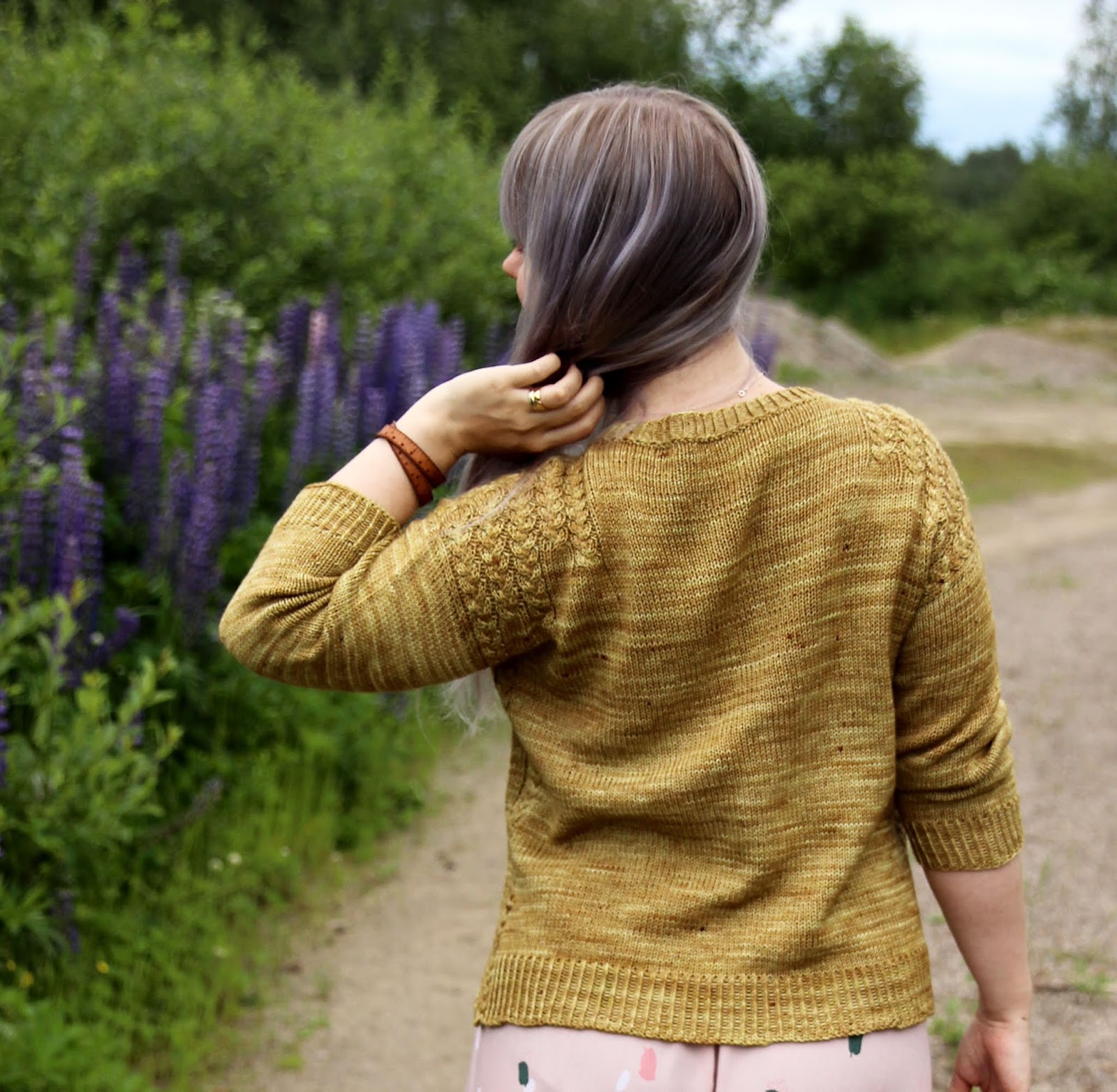 Where we once knitted Dripping Honey