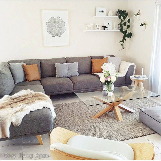 Creative Grey Couch Living Room Ideas, Decorate Living Room With Grey Couch