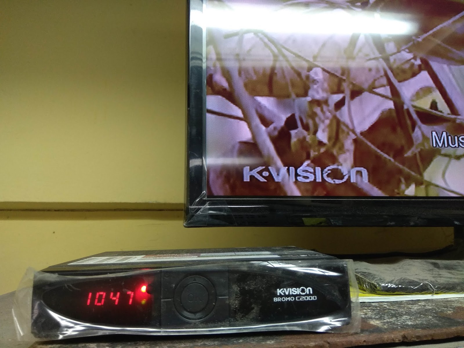 Cara Memasang Kvision Bromo C2000 Di Frequensi Ku Band Biss Key Satelit Powervu Tandberg