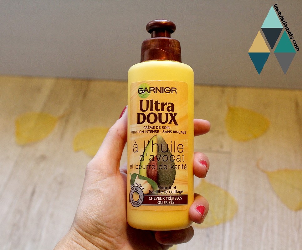 Tube postérité la célébrité garnier ultra doux soin sans rincage