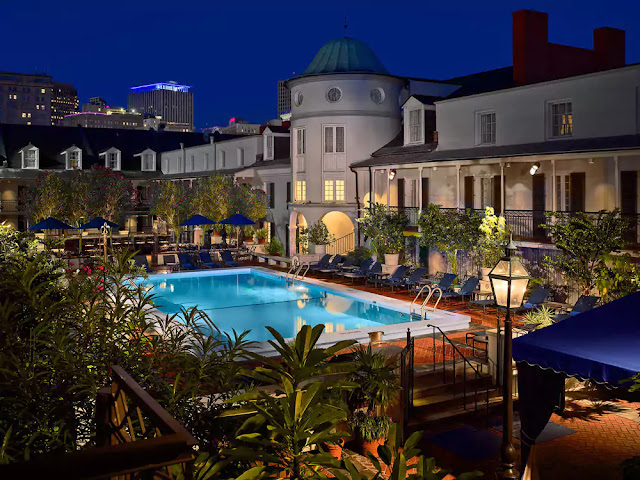 An authentic New Orleans experience awaits guests at this Four Diamond Royal Sonesta New Orleans luxury hotel located in the heart of the historic French Quarter.