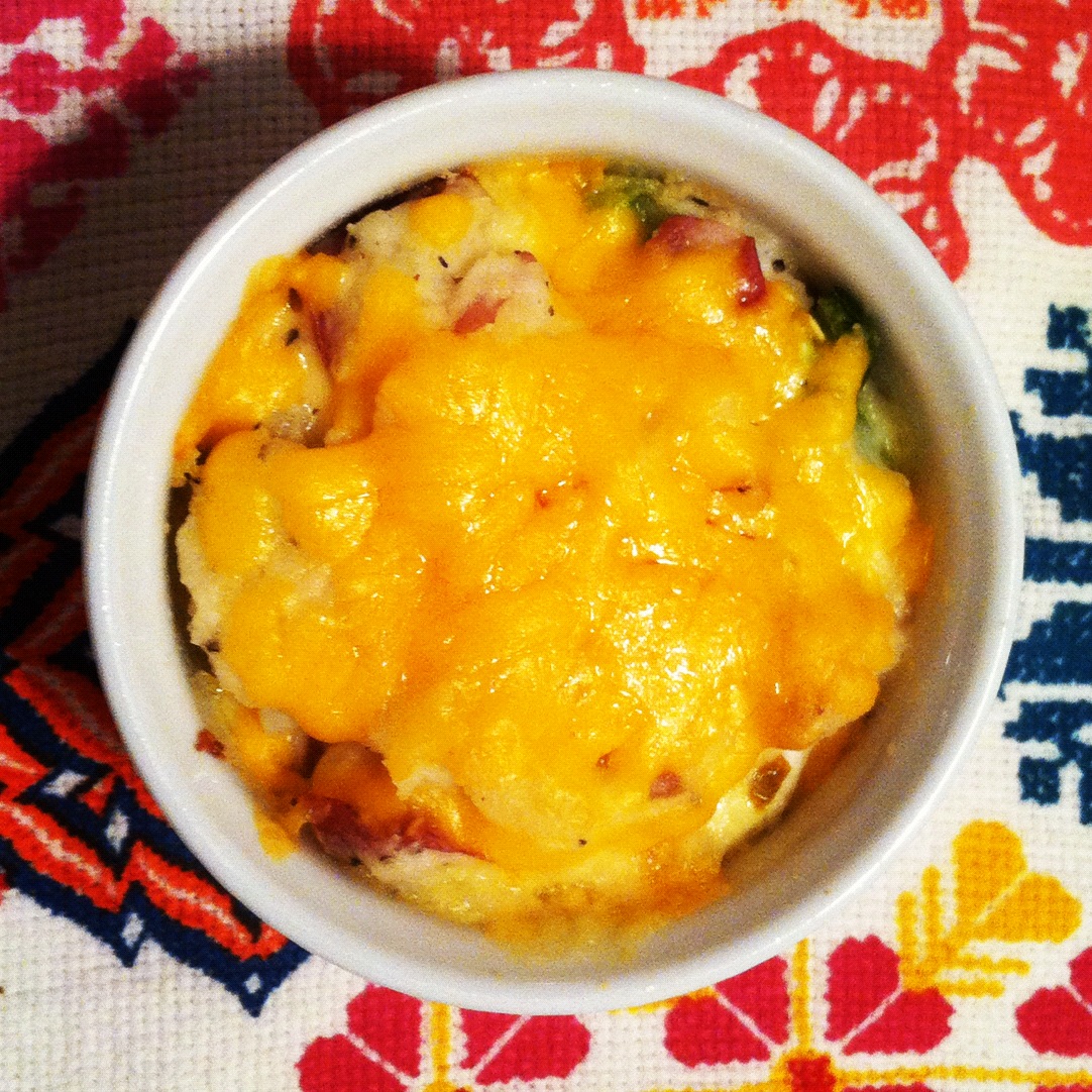 little kitchie cheesy baked jalapeño mashed potatoes