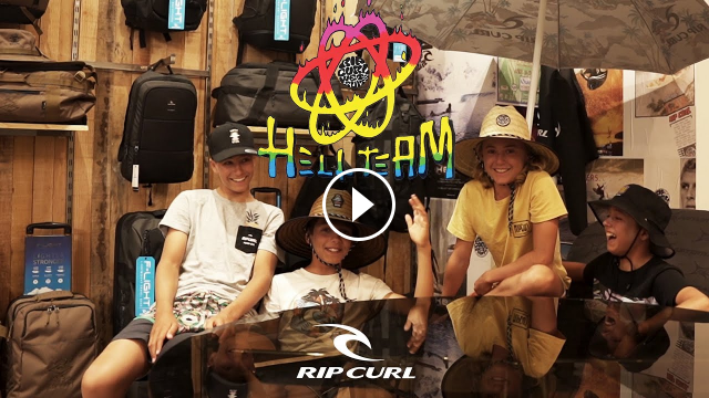 THE EUROPEAN RIP CURL HELL TEAM IS REUNITED ONLINE