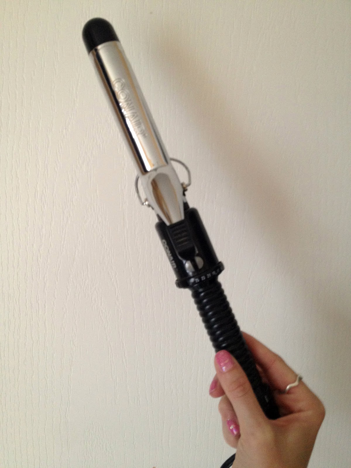 Simply Living Our Life DIY Curling Iron to Curling Wand
