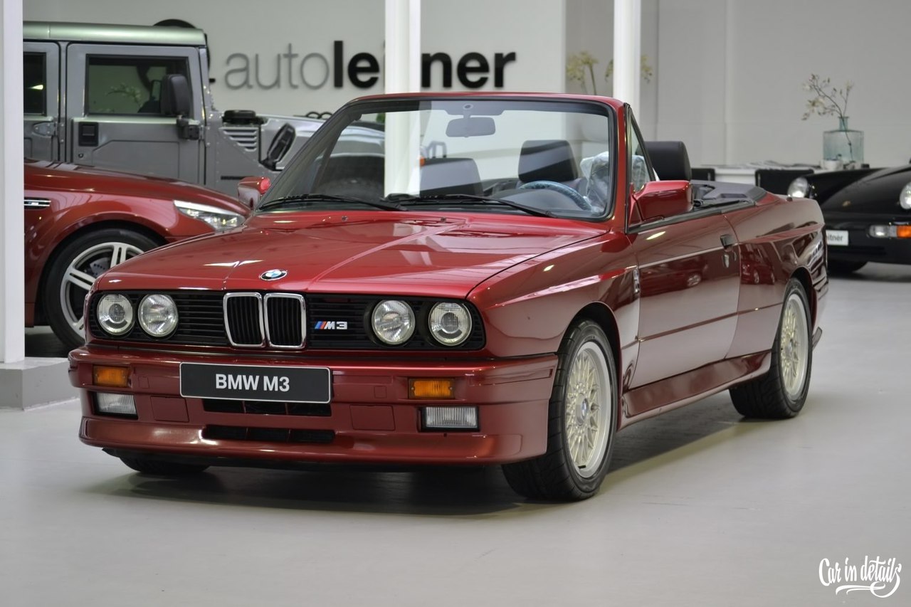 BMW e30 кабриолет Горький шоколад