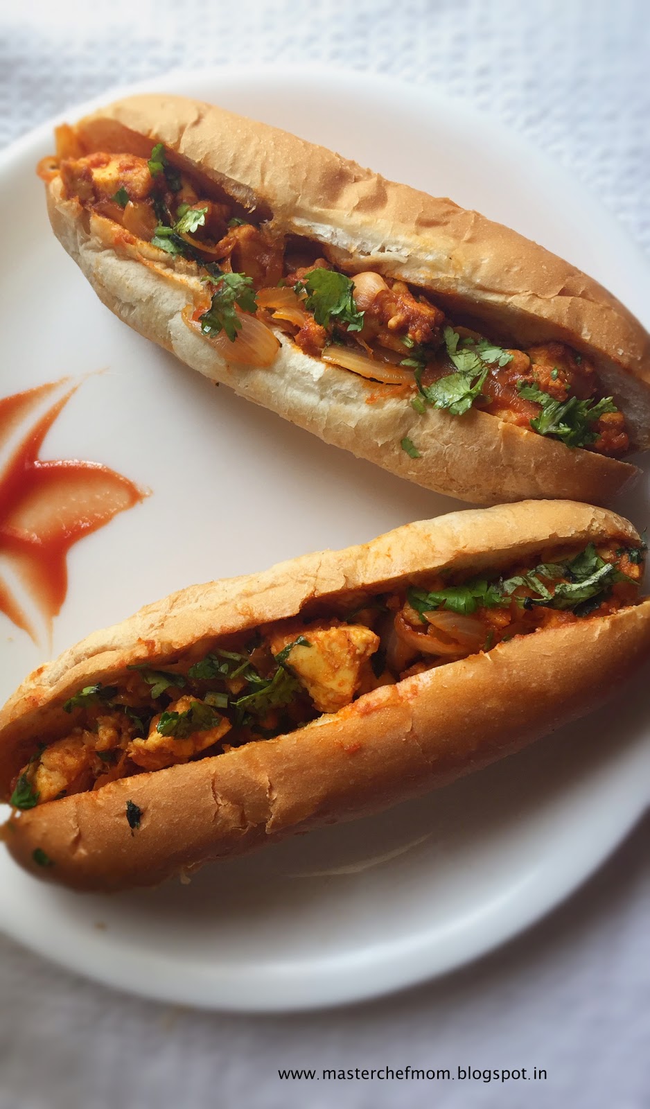 MASTERCHEFMOM Manchurian Hotdogs( Bakery Style) Indian Street Food
