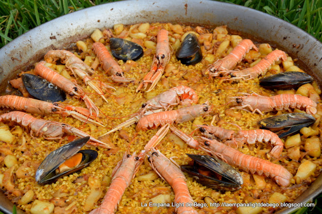 Paella De Marisco. Paso A Paso.
