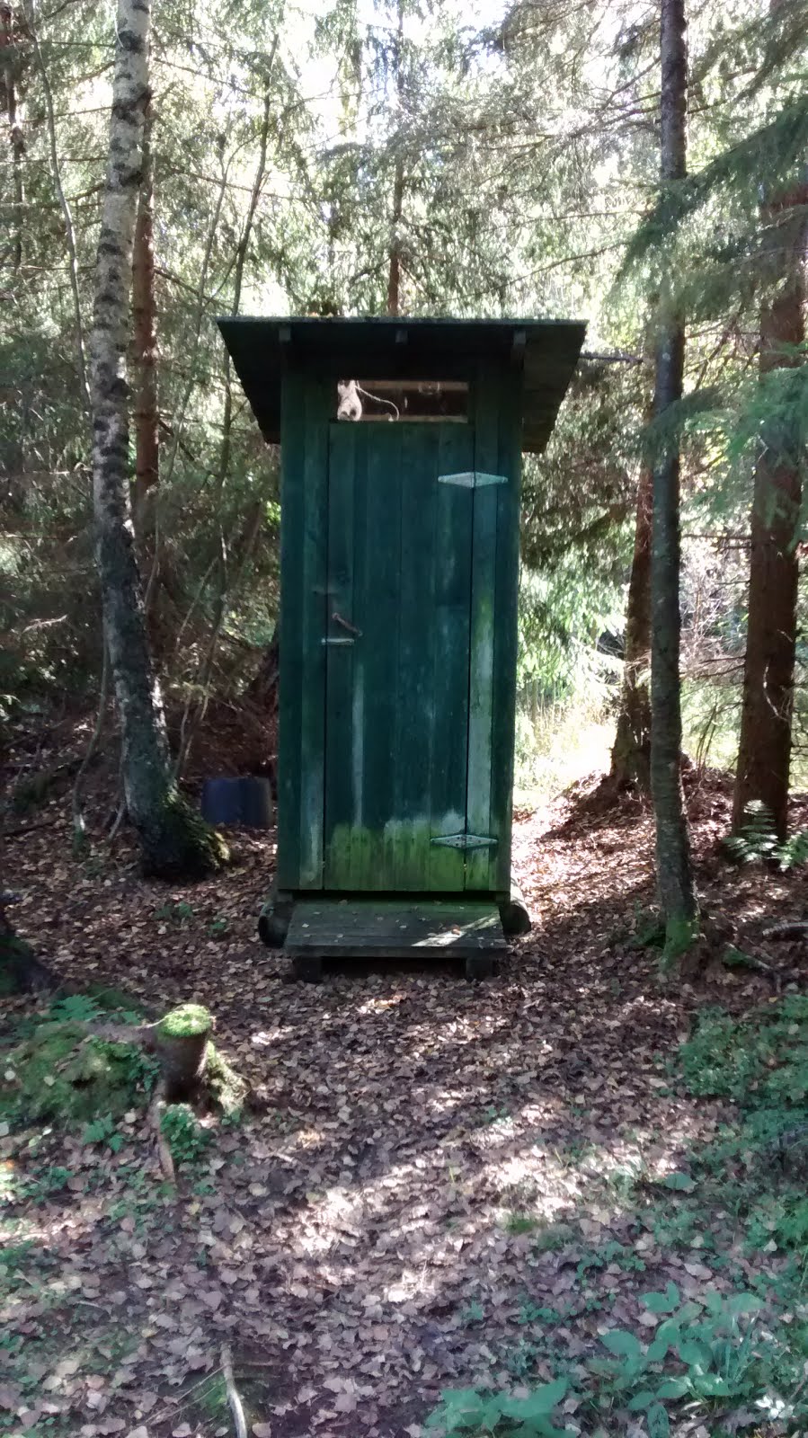 Finnish outhouse