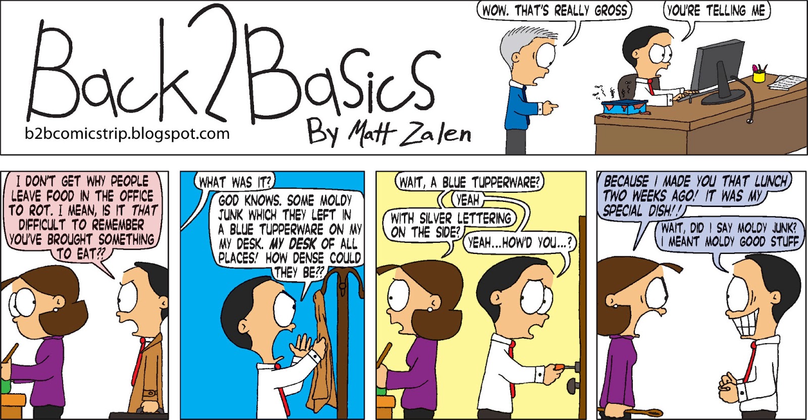 Back 2 Basics Comic Strip