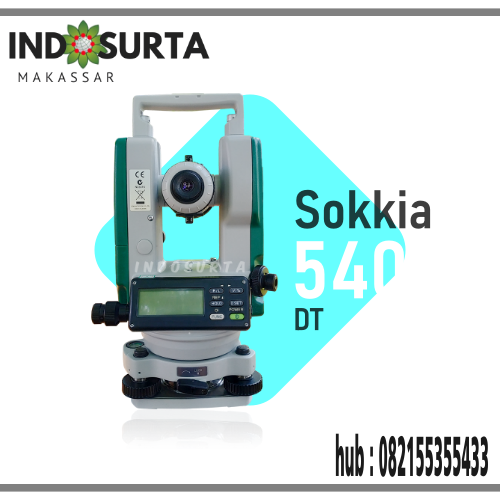 Jual Theodolite Digital Sokkia DT-540 di Makassar | 082155355433