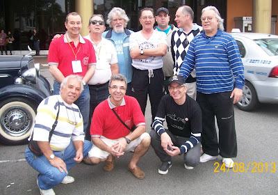 Alguns dos fundadores do Clube MP Lafer Brasil depois de 16 anos.