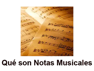 Notas Musicales, Cuales son y Cómo se escriben