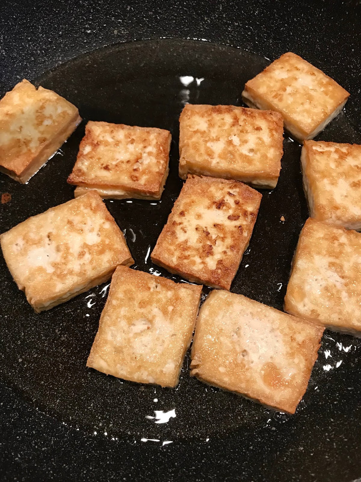 Once upon a cook Korean Braised Tofu with Chilli Soy Sauce