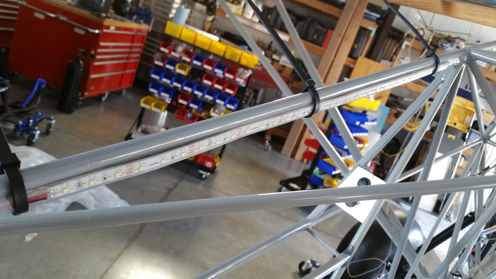 Just Another SuperSTOL Build Log Cargo and Tail Inspection Lights/Switches