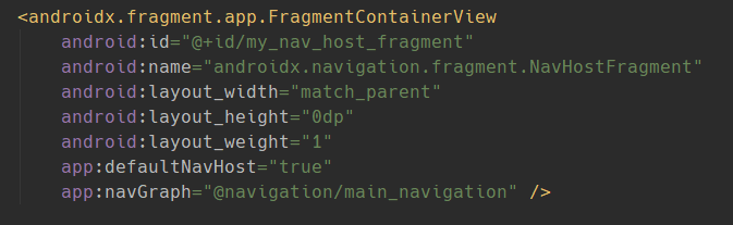 Android fragmentContainerView with Navigation:별빛 연구소(Starlight Lab)