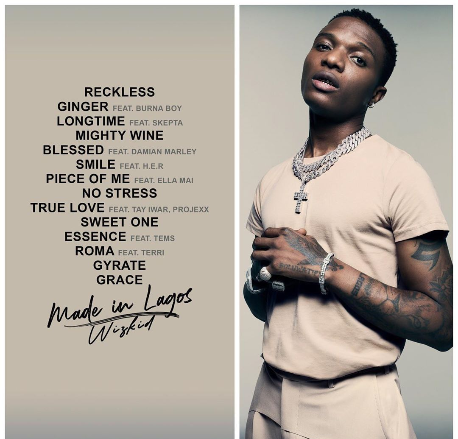 Download Full Album:- Wizkid – Made In Lagos