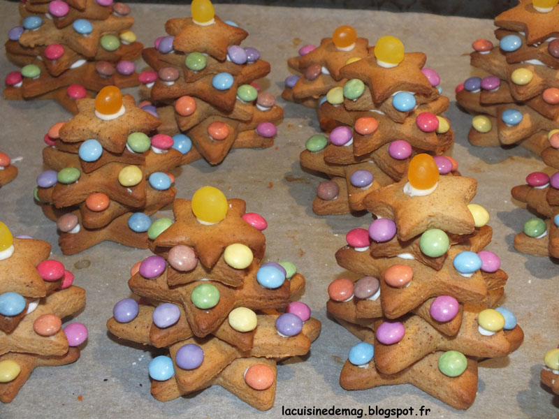 La Cuisine de Mag: Maisons et sapins en pains d'épices