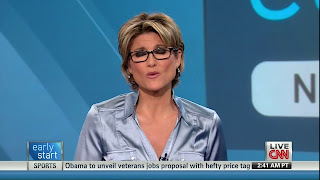 Bikini Spy: Ashleigh Banfield: What's with the cleavage?