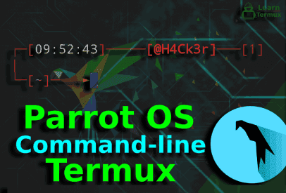 Parrot-OS Shell Command-Line in Termux 