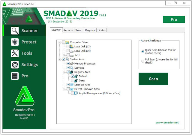 Screenshot Smadav Pro 2019 Rev. 13.0.1 Full Version Screenshot Smadav Pro 2019 Rev. 13.0.1 Full Version
